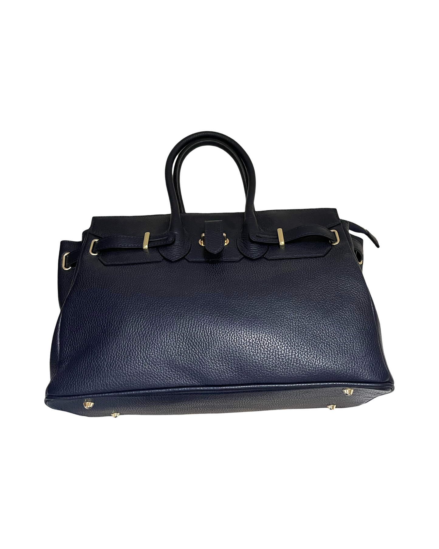DARK BLUE FRENCH TOTE