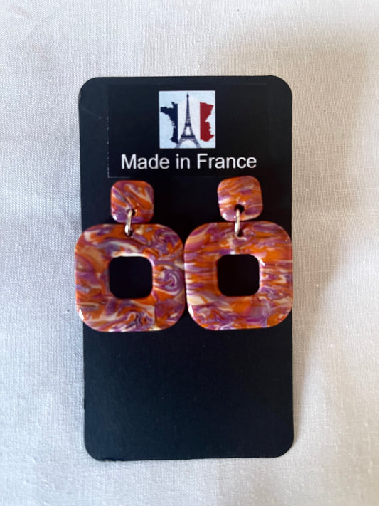 Parisian Retro Set purple orange