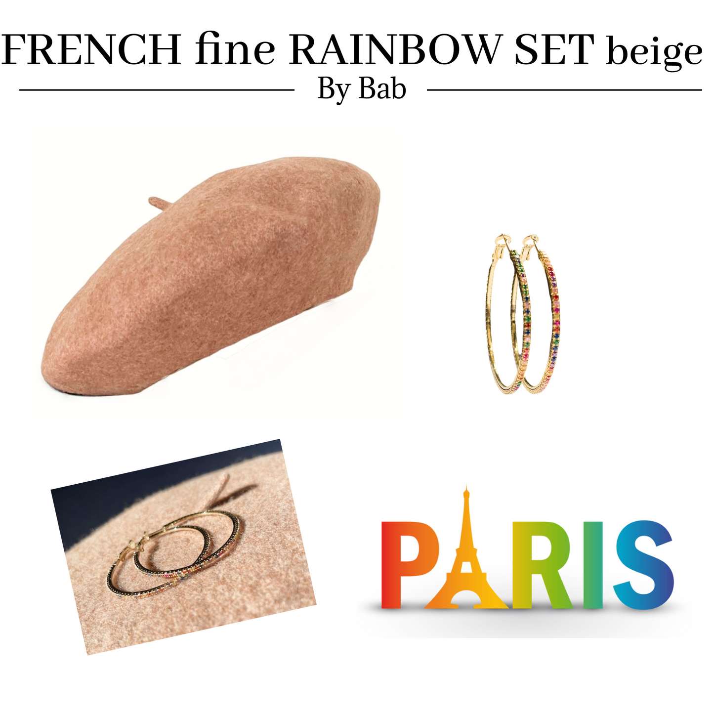 FRENCH FINE RAINBOW SET
