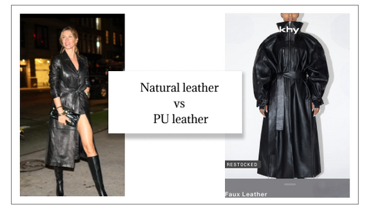 real natural leather or pvc fake leather 