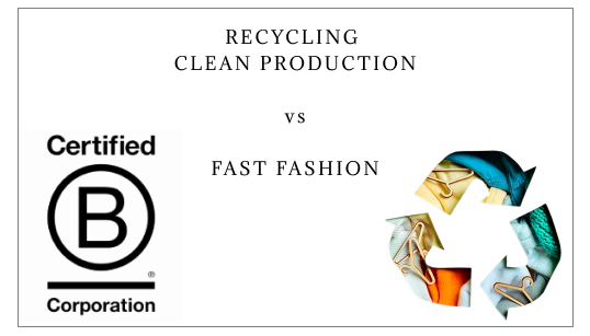 We avoid fast fashion