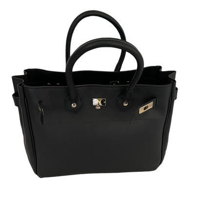 French timeless black bag