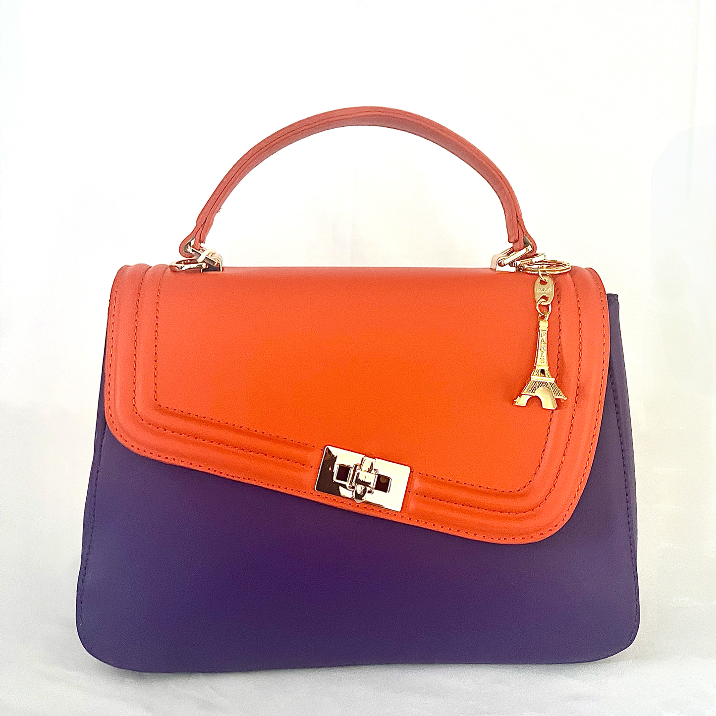 Parisian set purple orange