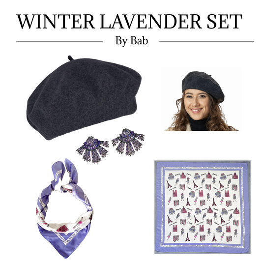 WINTER LAVENDER SET