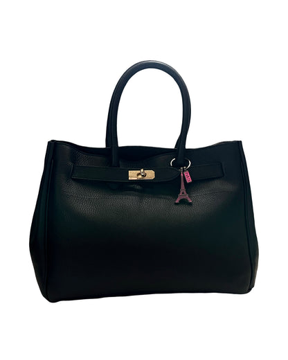 French timeless black bag